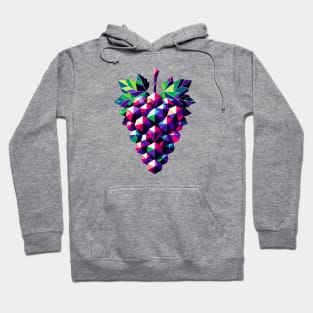 Abstract Geometric Grapes - Color Design Hoodie